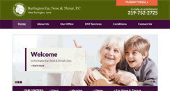 Desktop Screenshot of burlingtonent.com