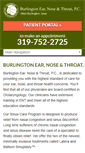 Mobile Screenshot of burlingtonent.com